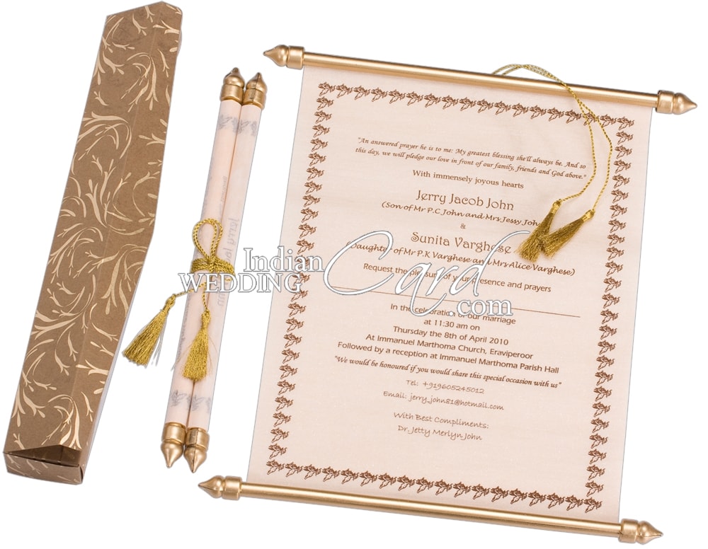 Are Indian Wedding Cards Any Different From The Rest