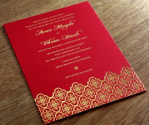 wedding invitation card