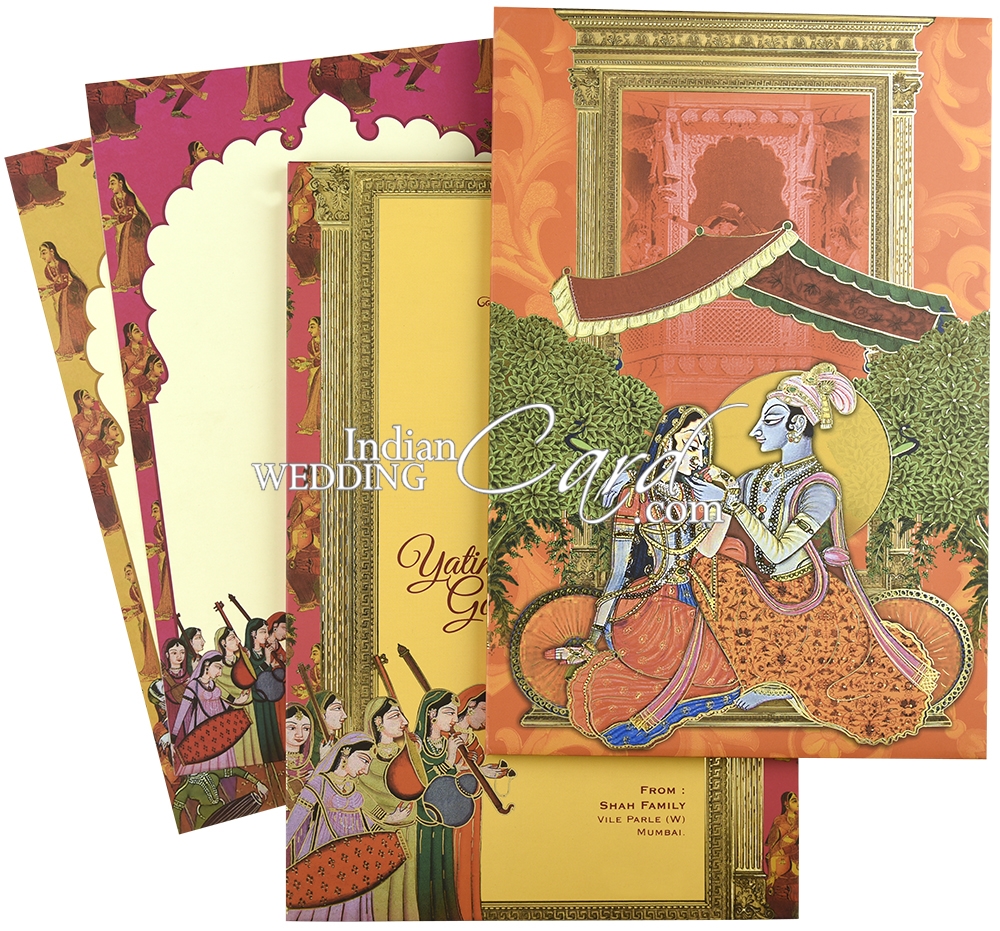 Radha Krishan Theme Cards