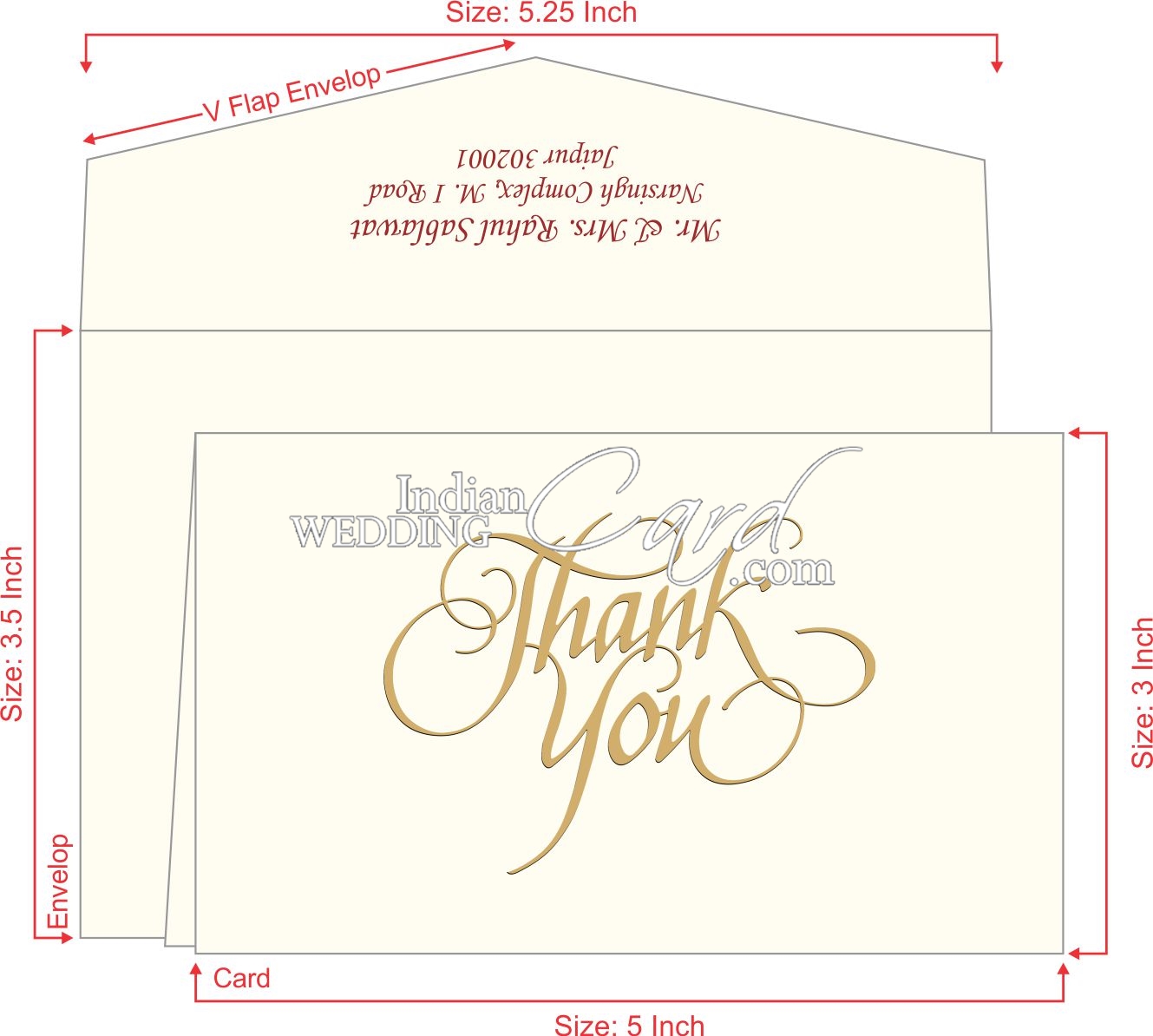 Thank You Invitations Cards